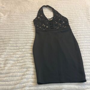 UK2LA Black black‎ dress